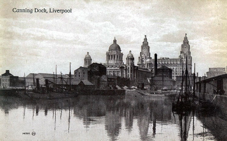 Liverpool Canning Dock circa 1900